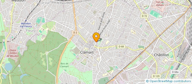 localisation de l'entreprise DE LECLUSE IMMOBILIER  LES LOGES-EN-JOSAS