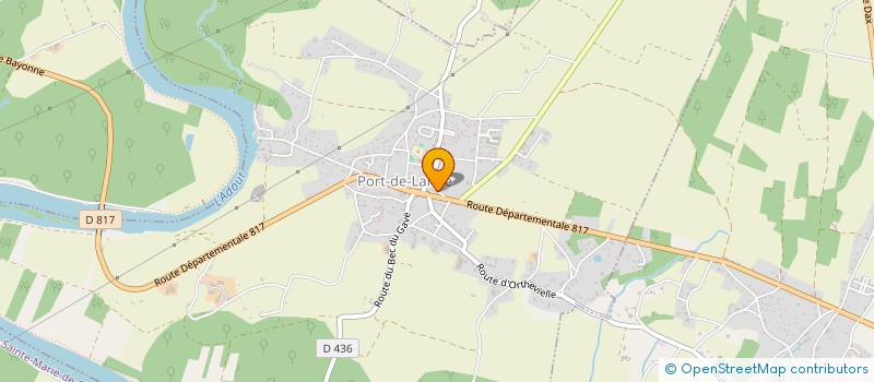 localisation de l'entreprise DE LELANNE à PORT-DE-LANNE