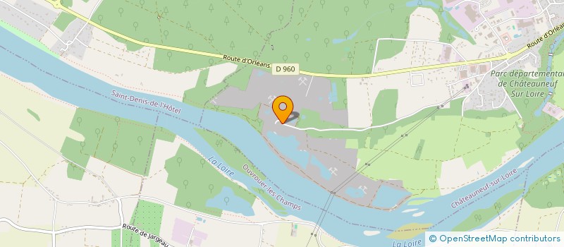 localisation de l'entreprise DE LEYRE à CHATEAUNEUF-SUR-LOIRE