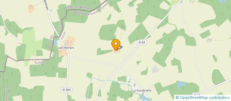 localisation de l'entreprise DE LIGNIERES  CHAMPCEVRAIS