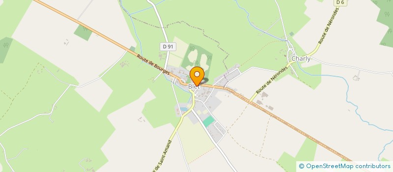 localisation de l'entreprise DE LIMA  BLET