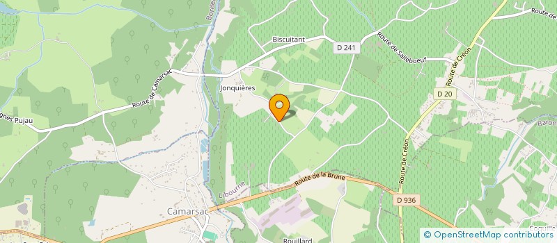 localisation de l'entreprise DE LIMA JEAN-MARIE  SAINT-GERMAIN-DU-PUCH