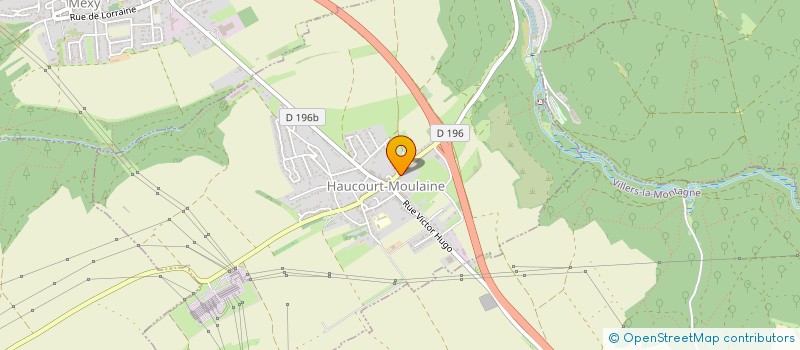 localisation de l'entreprise DE LUCAS  HAUCOURT-MOULAINE