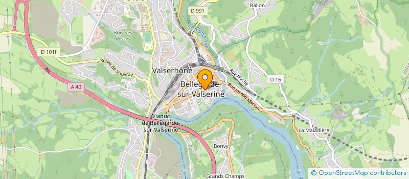 localisation de l'entreprise DE LUNE A L'AUTRE à VALSERHONE