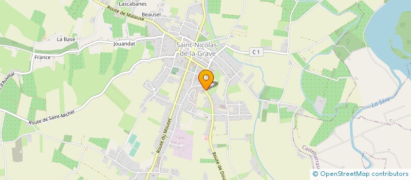 localisation de l'entreprise DE LYSIANNE à SAINT-NICOLAS-DE-LA-GRAVE