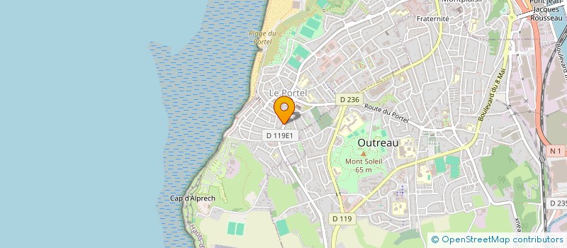 localisation de l'entreprise DE MAISON  LE PORTEL