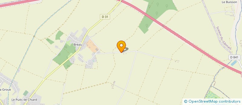 localisation de l'entreprise DE MAISON ROUGE  NOGENT-SUR-VERNISSON