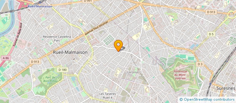 localisation de l'entreprise DE MAISTRE à RUEIL-MALMAISON