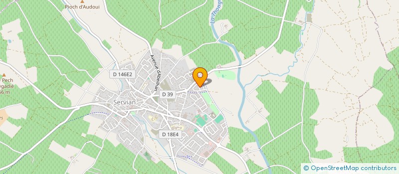 localisation de l'entreprise DE MALFFE  SERVIAN