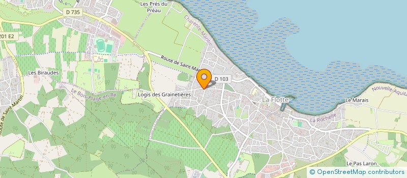 localisation de l'entreprise DE MALTE  LA FLOTTE