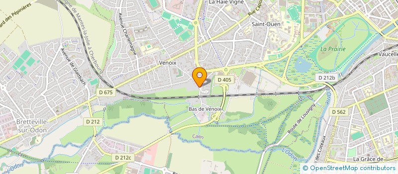 localisation de l'entreprise DE MANCOIS  CAEN