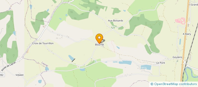 localisation de l'entreprise DE MANEAU à LAYRAC