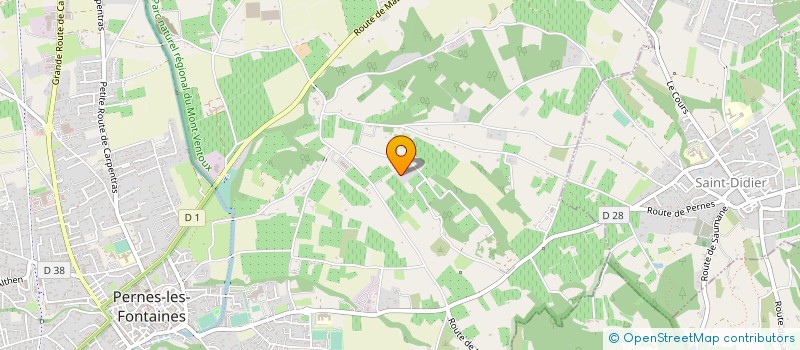 localisation de l'entreprise DE MARCHE EN MARCHES à PERNES-LES-FONTAINES