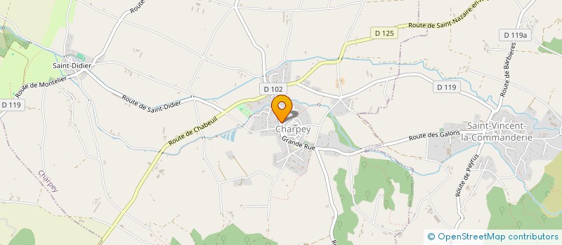 localisation de l'entreprise DE MARLES - LES TROIS BECS  CHARPEY