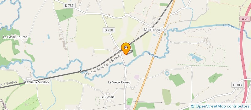 localisation de l'entreprise DE MARMOUILLE à CHAILLOUE