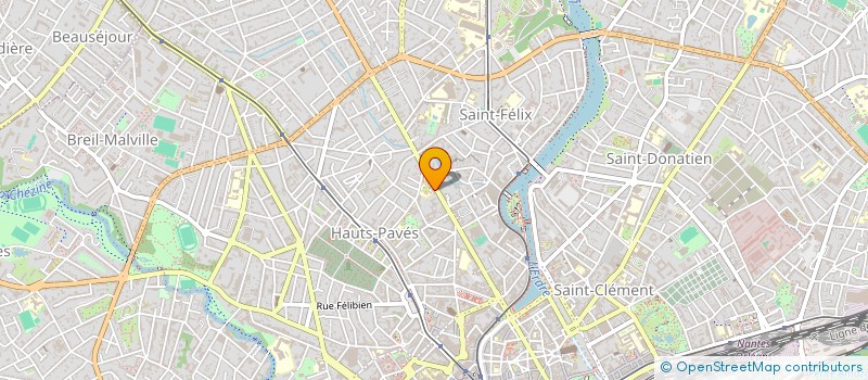 localisation de l'entreprise DE MARNEFFE à NANTES