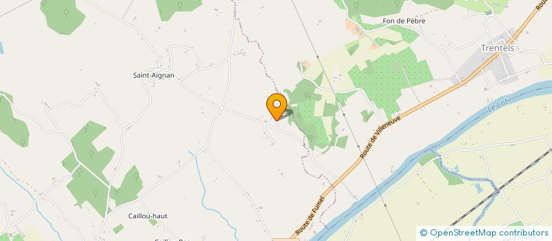 localisation de l'entreprise DE MAROY  SAINT-SYLVESTRE-SUR-LOT