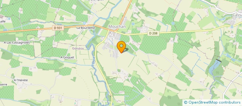 localisation de l'entreprise DE MARRAST  LAURAET