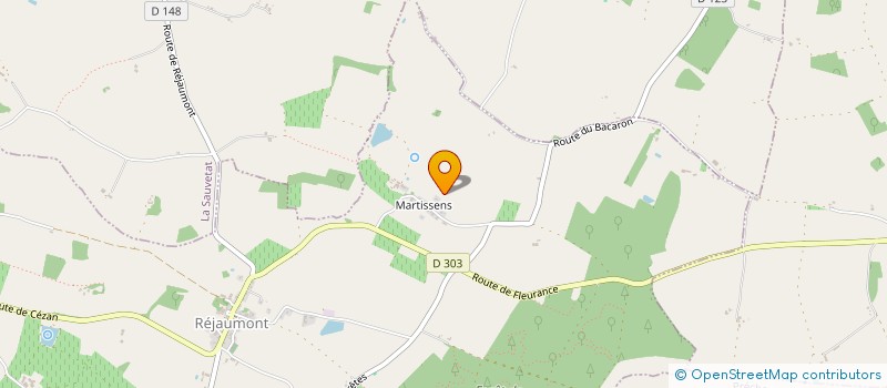 localisation de l'entreprise DE MARTIPIC  ROQUEFORT