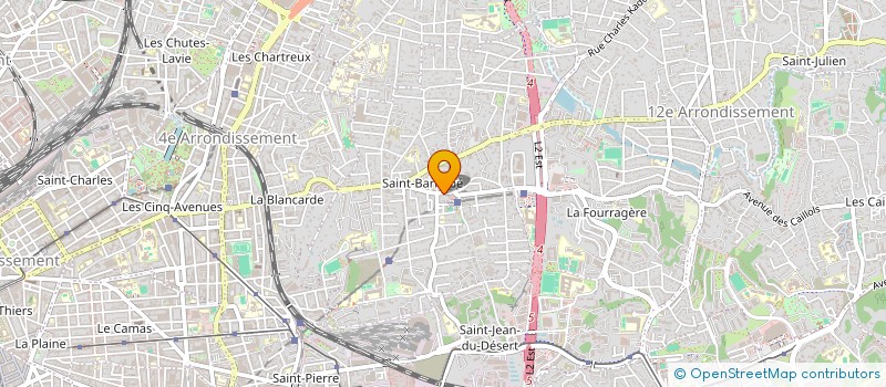 localisation de l'entreprise DE MASSIAC G ET LE RETRAITE C à MARSEILLE