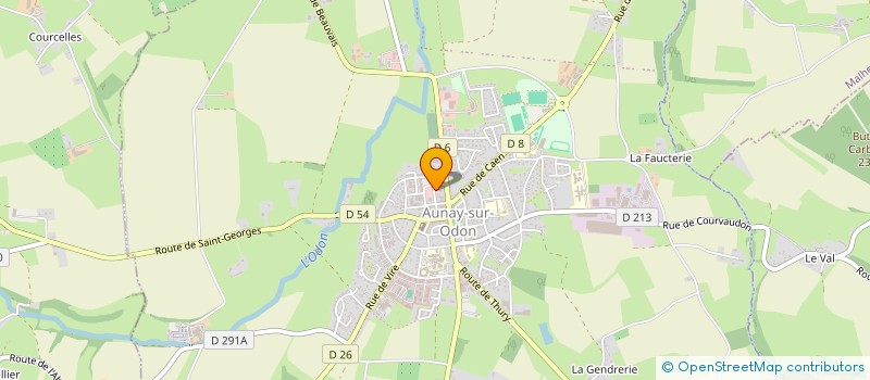 localisation de l'entreprise DE MATHAN  - GASS -  RIED  LES MONTS D'AUNAY