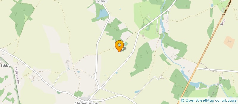 localisation de l'entreprise DE MAZEROLLE à CLERE-DU-BOIS