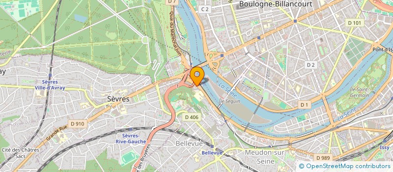 localisation de l'entreprise DE.ME.TER DECISION MEMOIRE TERRITOIRE à SEVRES