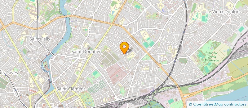 localisation de l'entreprise DE MECHE AVEC VOUS à NANTES
