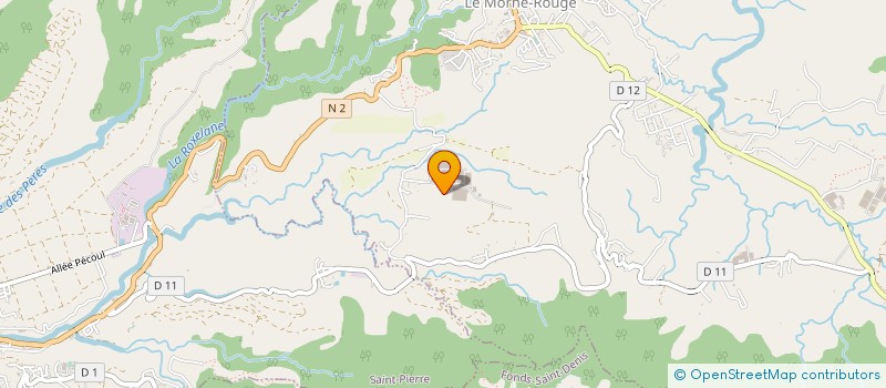 localisation de l'entreprise DE MEILLAC LAURENT ET ASSOCIES à LE MORNE-ROUGE