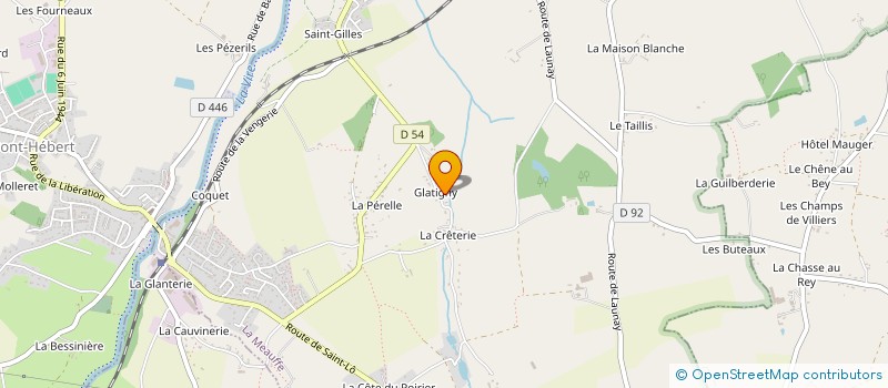 localisation de l'entreprise DE MELPHA  LA MEAUFFE