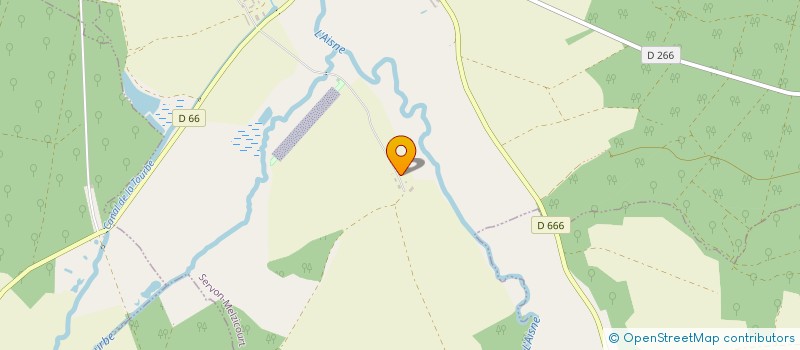 localisation de l'entreprise DE MELZICOURT  SERVON-MELZICOURT