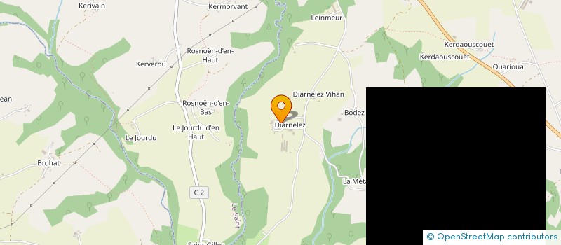localisation de l'entreprise DE MENTQUE à LE FAOUET
