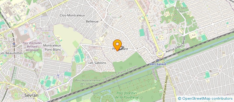 localisation de l'entreprise DE MES MAINS à VILLEPINTE