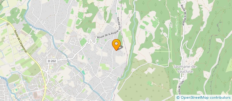 localisation de l'entreprise DE MES REVES  L'ISLE-SUR-LA-SORGUE