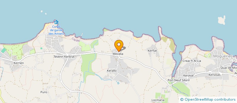 localisation de l'entreprise DE MEZALIA à CLEDER