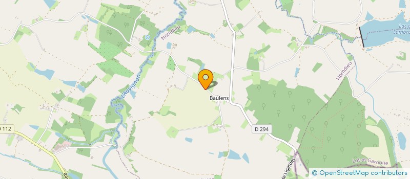 localisation de l'entreprise DE MICOULEAU  NERAC