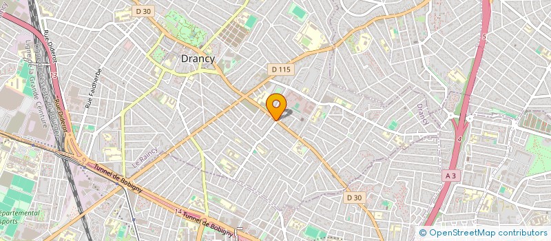 localisation de l'entreprise DE MINGO à DRANCY