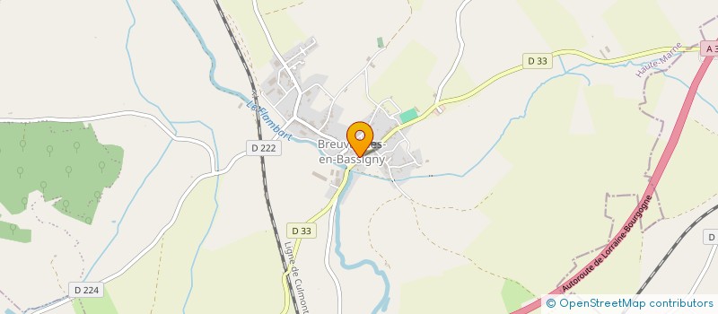 localisation de l'entreprise DE MIRBEL à BREUVANNES-EN-BASSIGNY