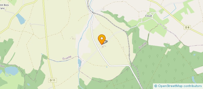 localisation de l'entreprise DE MIREBEAU à ECUEILLE