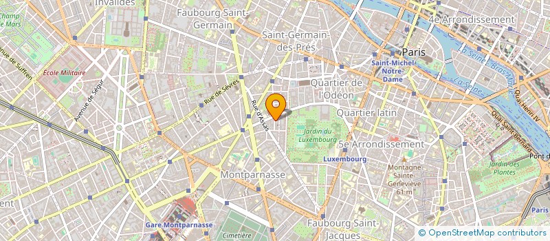 localisation de l'entreprise DE MMES BUCHANAN GULDNER GUYOT HOUDIN  PARIS