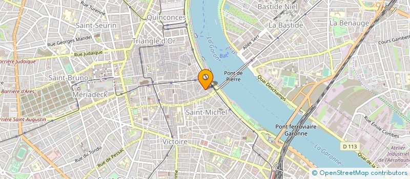 localisation de l'entreprise DE MOINS EN MIEUX à BORDEAUX