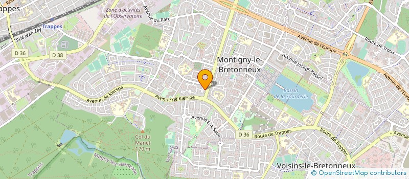 localisation de l'entreprise DE MONETA à MONTIGNY-LE-BRETONNEUX