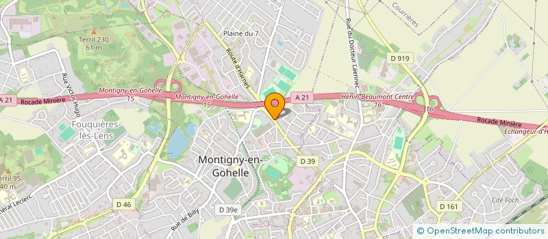 localisation de l'entreprise DE MONS  MONTIGNY-EN-GOHELLE