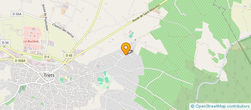 localisation de l'entreprise DE MONTAUDOUIN à TRETS