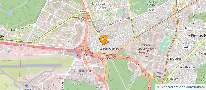 localisation de l'entreprise DE MONTE ET COMPAGNIE à CLAMART