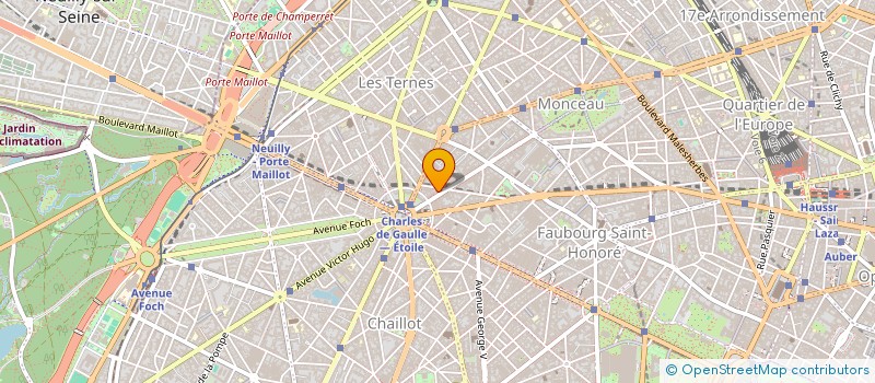 localisation de l'entreprise DE MONTEGUT à PARIS