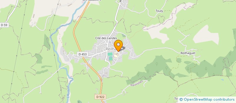 localisation de l'entreprise DE MONTHELY à NAUCELLES