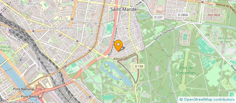 localisation de l'entreprise DE MONTROUGE à SAINT-MANDE