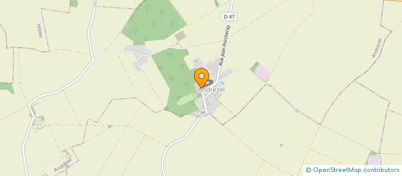 localisation de l'entreprise DE MONTTESSUY  ANDREZEL