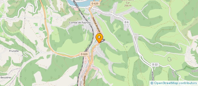 localisation de l'entreprise DE MONZIE CAHORS  CAHORS